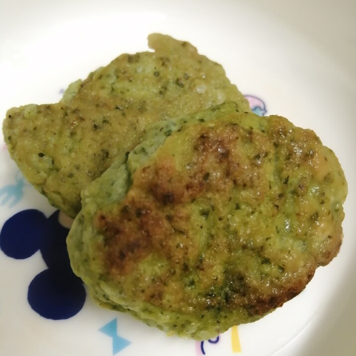 【離乳食】小松菜豆腐おやき